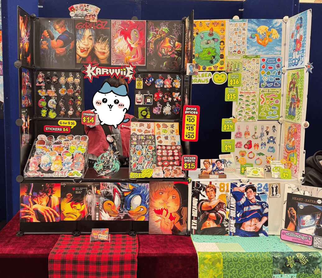 MELBOURNE SUPANOVA 2025 (HALF TABLE WITH @CHELSEADRAWSTHINGS)